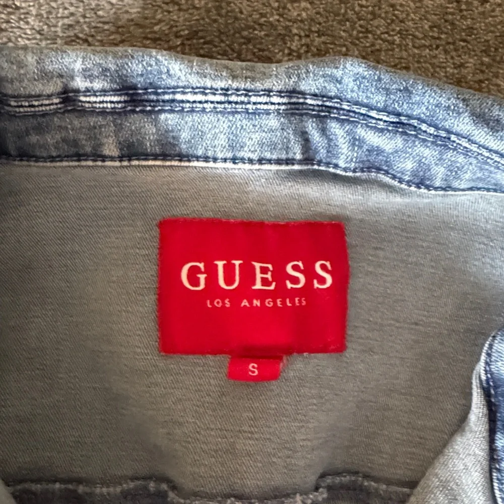 GUESS Women's Blue Denim jumpsuit S - Picture 2 of 7